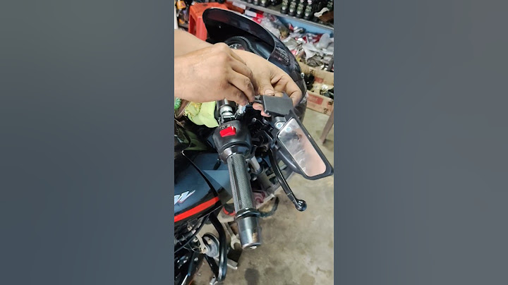 Bajaj Pulsar 125 bs6 installation universal side mirror &!!💫#installation#shorts#short#youtube ?☺️