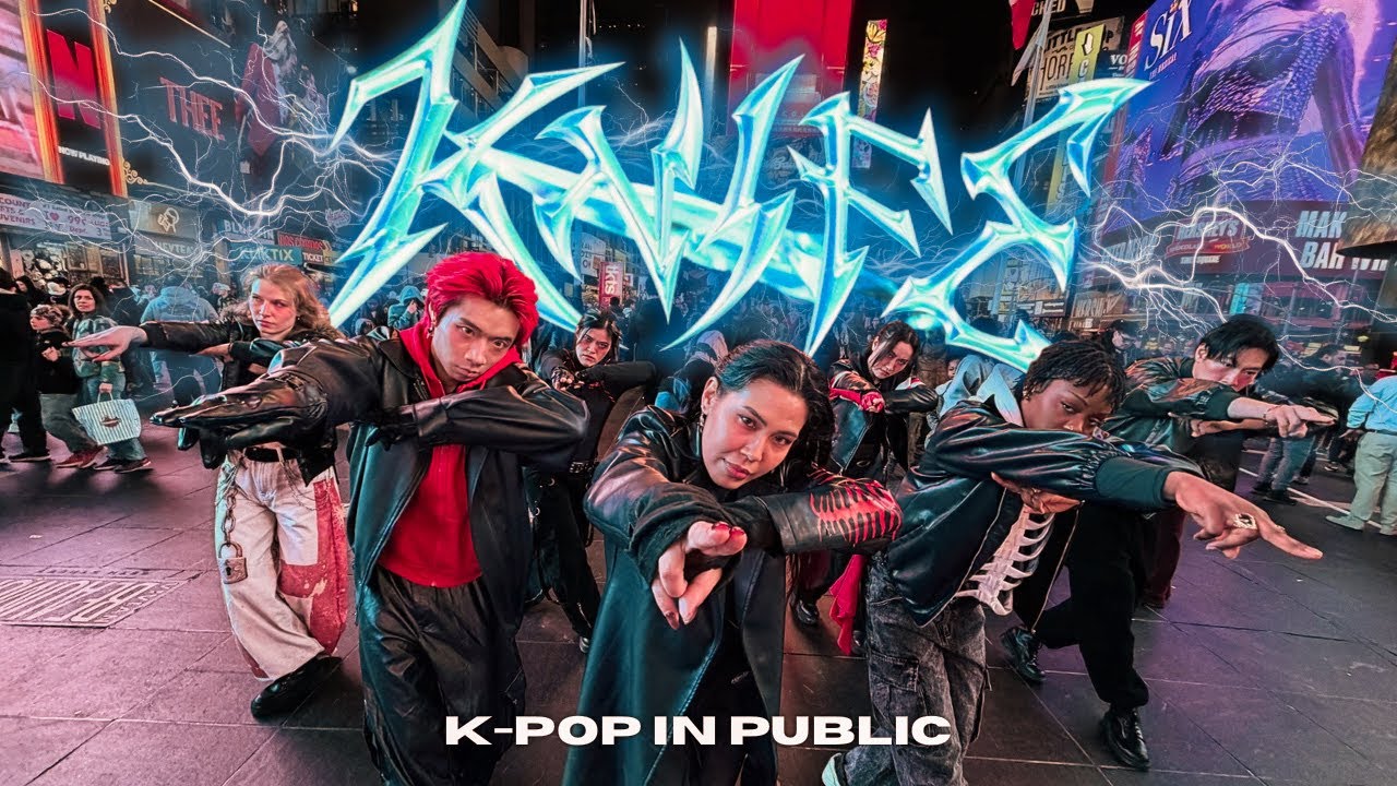 [KPOP IN PUBLIC NYC - ONE TAKE] ENHYPEN (엔하이픈) - 'Knife' | FULL DANCE COVER in TIMES SQUARE