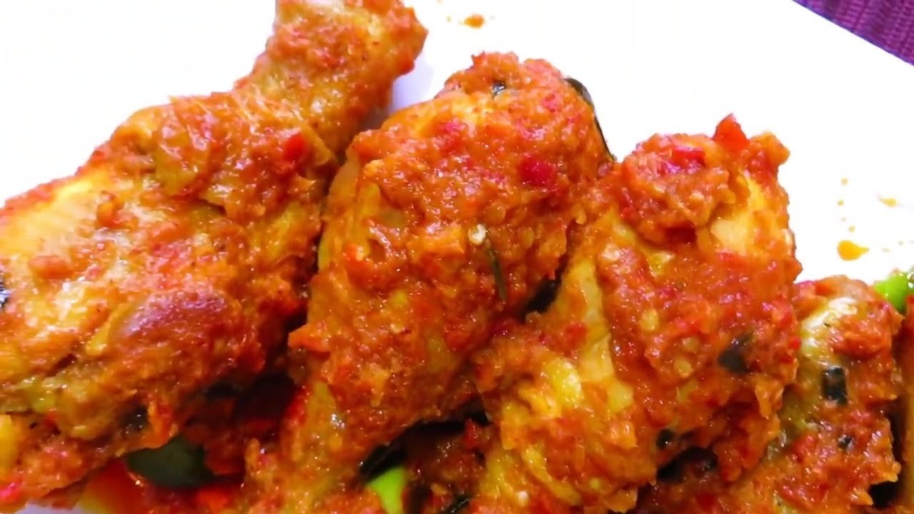 Resep ayam rica - rica khas Manado extra hot, pedesnya 