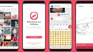 Ondjoos l une des meilleurs applications de messagerie screenshot 2