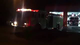 Hurlock Vol. Fire Company Engine 6-2 returning