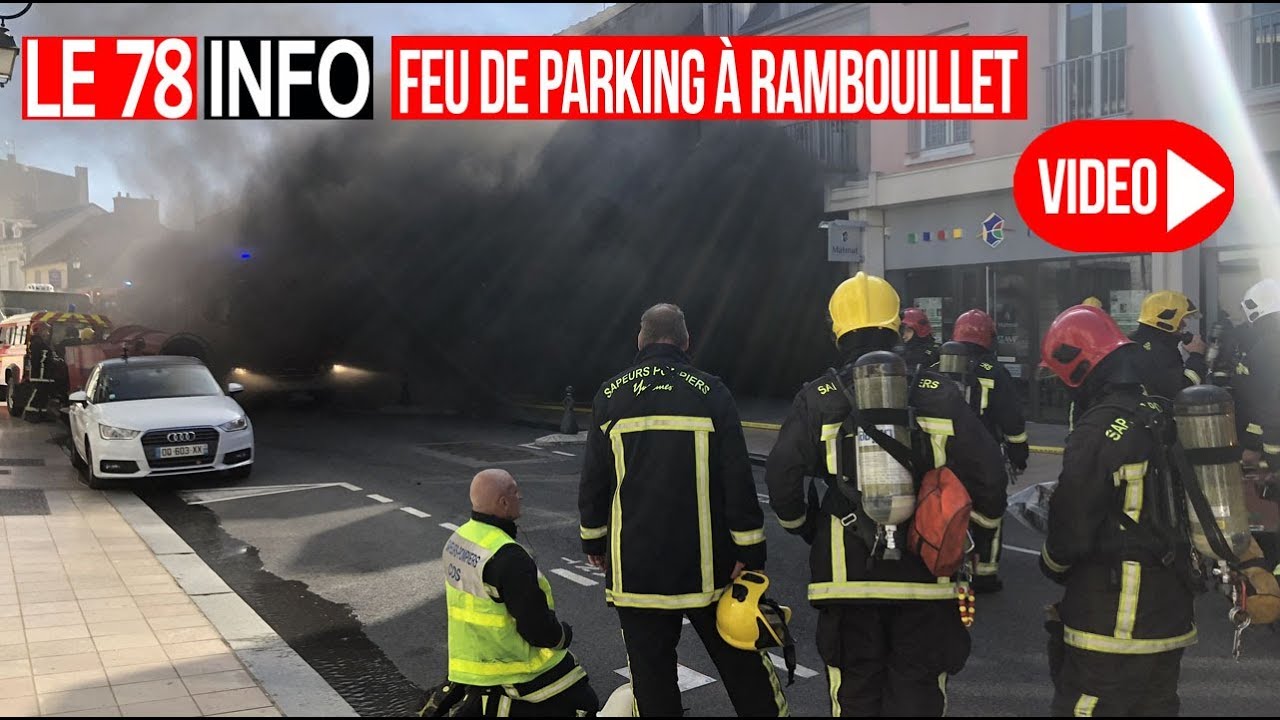 78INFO - Feu de parking souterrain à Rambouillet le 08 octobre
