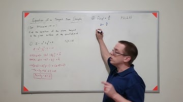 13.07.02   Equation of a Tangent Plane Examples