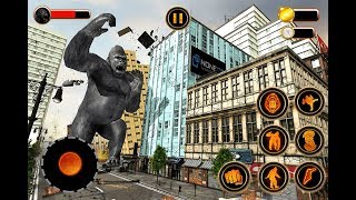 Gorilla Smash City Big Foot Monster Rampage | Gorilla Destroy the City | New Android GamePlay screenshot 5