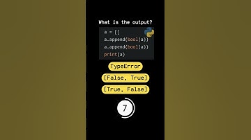 Can You Solve This Python Challenge? - Quiz 72 #python #coding #programming #quiz