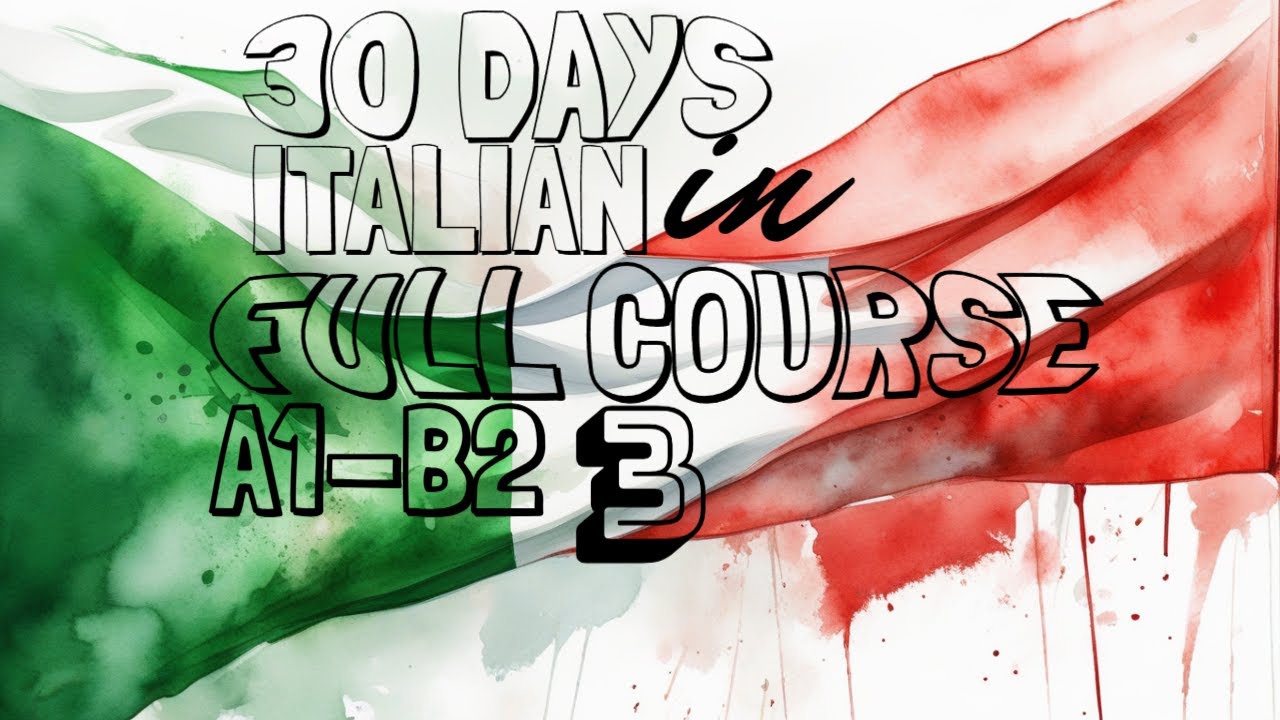 ITALIAN FROM ZERO TO FLUENT IN 30 DAYS: Day 3 | Daily Italian Lessons ...