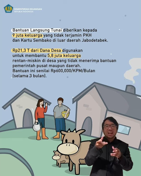 Bantuan Langsung Tunai untuk Hadapi Pandemi Covid-19