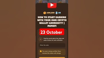 How to Start Earning with Your Own Crypto Wallet Address??? | MemeFi