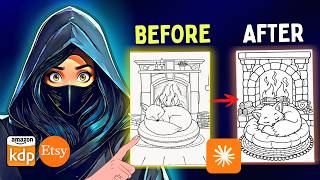 This Claude AI Prompt INSTANTLY Makes Coloring Books 10x Better🤯🤯 | kdp & Etsy