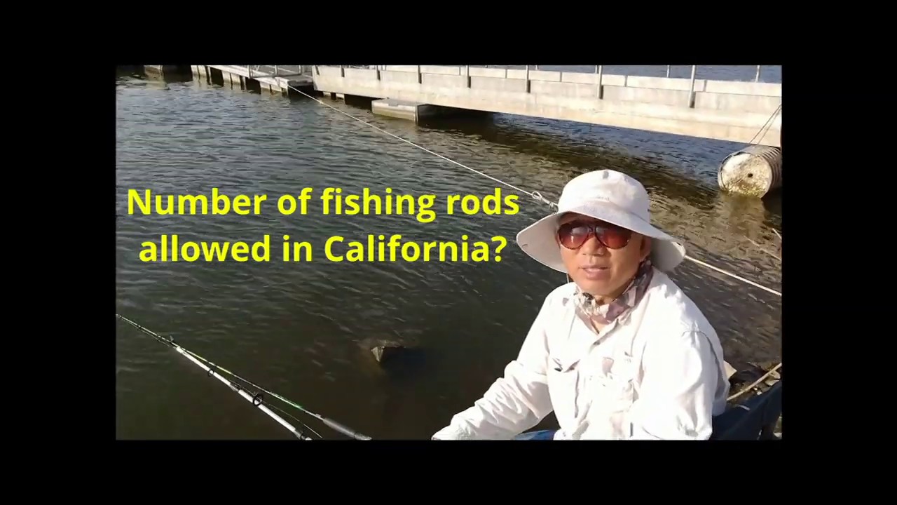Eng Subtitle] How many fishing rods are allowed in California?  (加州钓鱼可以用几根鱼竿) 