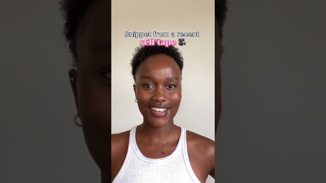 A ✨ self-tape ✨ is a digital casting that is filmed by the model at home and sent to the client.