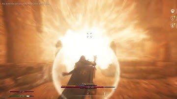 Skyrim Dragon Age Staff Moveset Enhanced Edition: God like Paladin moveset