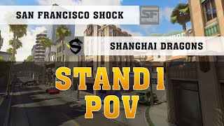 STAND1 ROADHOG POV ● San Francisco Shock Vs Shanghai Dragons ● [2K] OWL POV