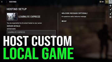 How to Locally Host a Custom Game in Battlefield 6 (UPDATED)