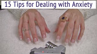 ASMR * 15 Tips for Anxiety * Tapping * Soft Spoken * Hand Movements * ASMRVilla screenshot 5