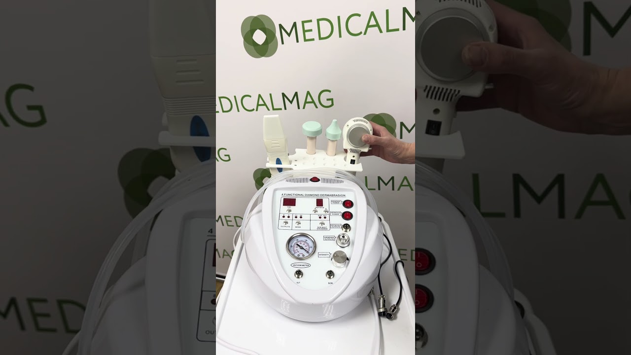 Комбайн косметический NV-904 / GT-904 (5 в 1) УЗ пилинг, алмазная чистка, фонофорез, крио молот
