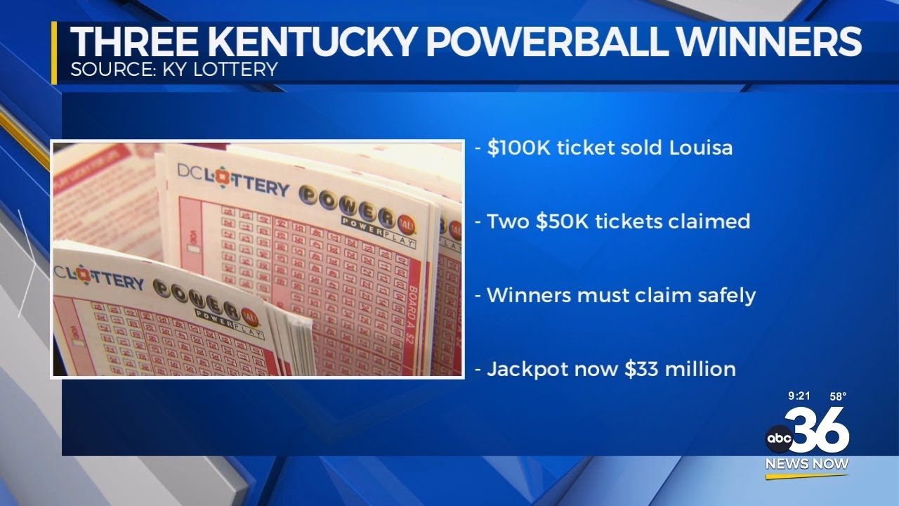 Three Powerball winners in Kentucky YouTube