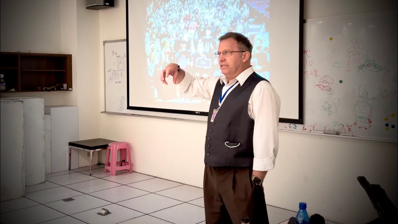 Kevin Geiger’s parting words to his students at Taipei National University of the Arts (TNUA)