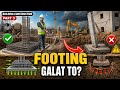 Footing Galat Hui To Ghar Ka Kya Hoga? 😱 | Building Construction Part 3 | Civil Engineering #civil