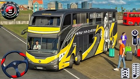 Bus Simulator 2025: Luxuy Coach AI Bus Driving Simulator Bus Games 3D - Android Gameplay #games #bus