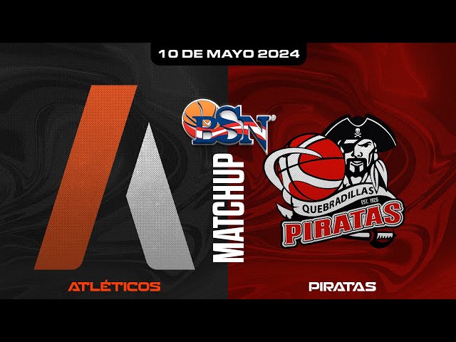 Atléticos de San Germán vs. Piratas de Quebradillas - BSN2024