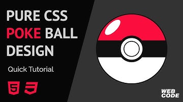 Pure CSS Poke Ball Design (Quick Tutorial)