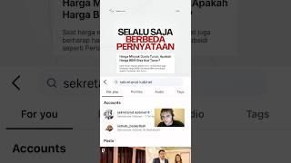 PERBEDAAN PENDAPAT ANTAR PEJABAT NEGARA 🥰 #bbm #hormuz #minyak #shorts