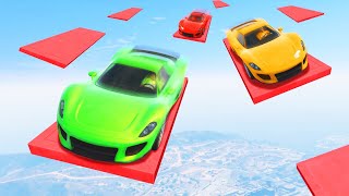 MILE HIGH PLATFORM HOP CHALLENGE! (GTA 5 Funny Moments)