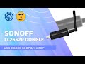 USB Zigbee координатор Sonoff CC2652P ZBDongle-P - обзор и тестирование с zigbee2mqtt