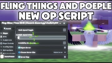 *OP* No Key Roblox Fling Things And People Script 2025 🔥