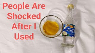 I Mixed COCONUT OIL & TURMERIC the Result Is Shocking ✓ People Are Still Shocked