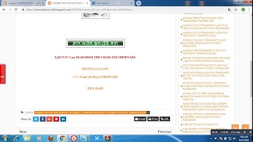 HUAWEI Y5II CUN-U29 FLASH FILE MT6582 5.1 FIRMWARE DEAD BOOT FIX 2000% TESTED