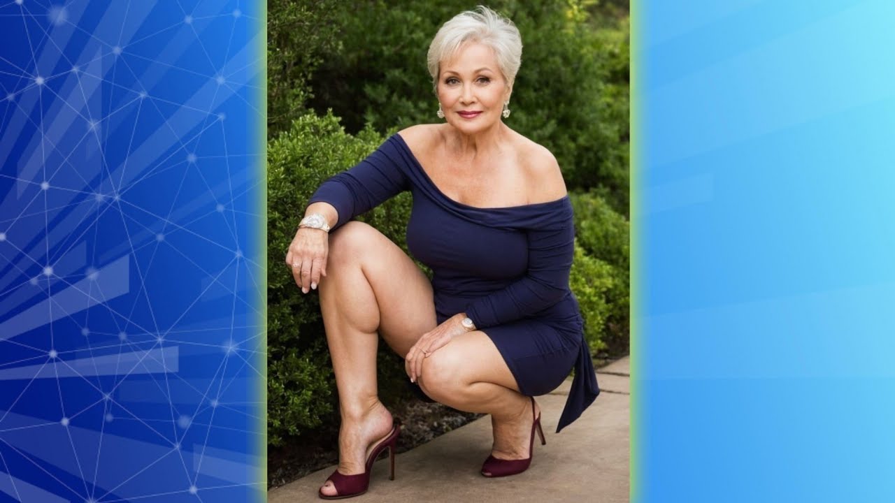 Модный образ для привлекательных женщин старше 50 лет #1776