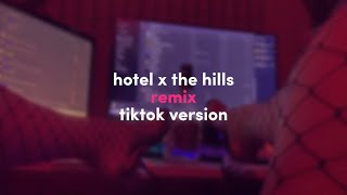 hotel x the hills - montell fish & the weeknd | tiktok version (tradução/legendado) Resimi