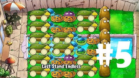 Plants vs Zombies | Last Stand: ENDLESS (68 Flags Completed) PART 5 (iOS Android)