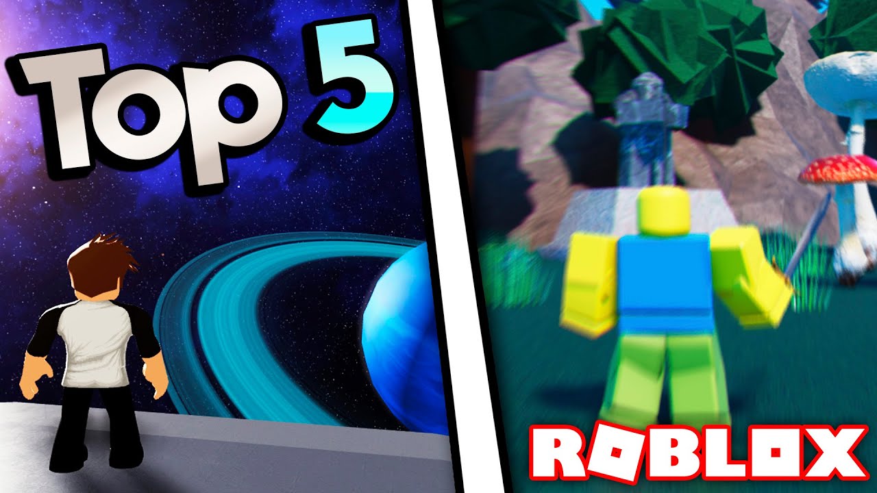 Top 5 Mejores Juegos De Mundo Abierto En Roblox Youtube