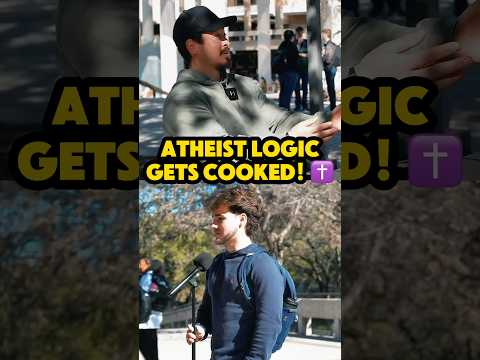 😳⚛️ ATHEIST DEBUNKS HIMSELF!