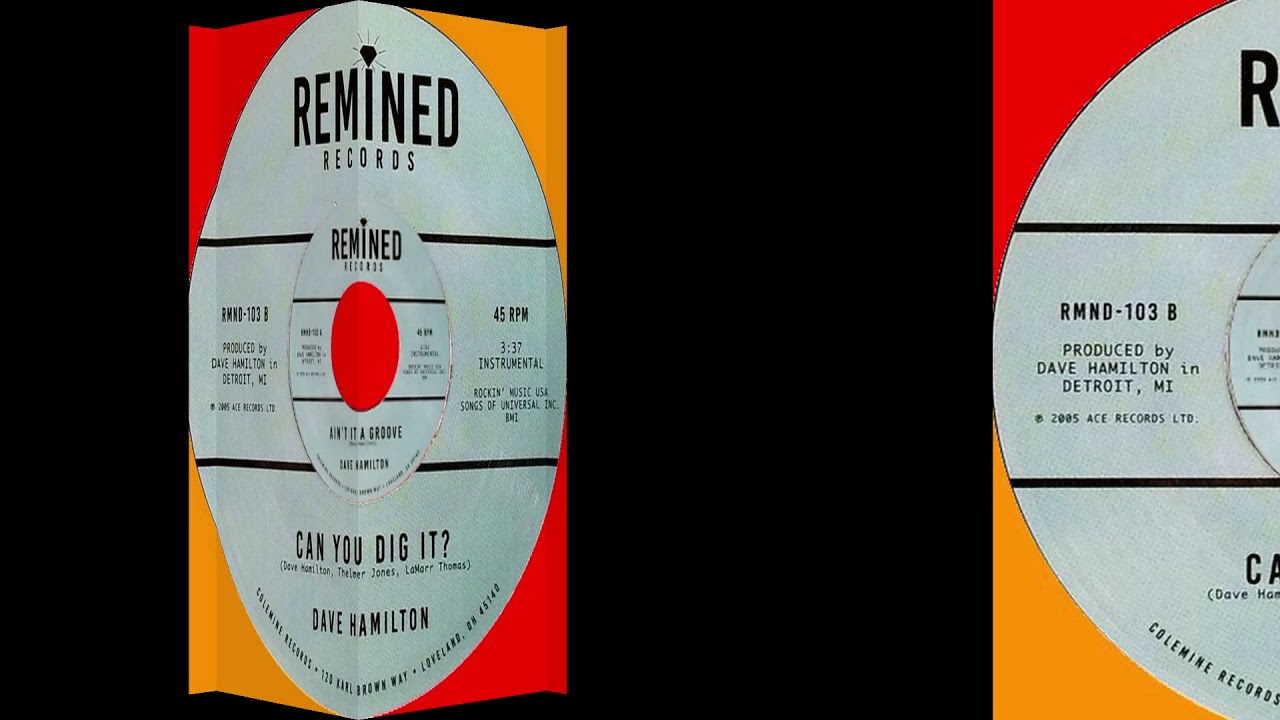 DAVE HAMILTON   CAN YOU DIG IT
