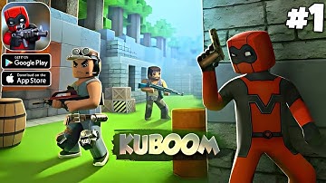 KUBOOM 3D FPS Shooting Gameplay Part 1 (Android/iOS)