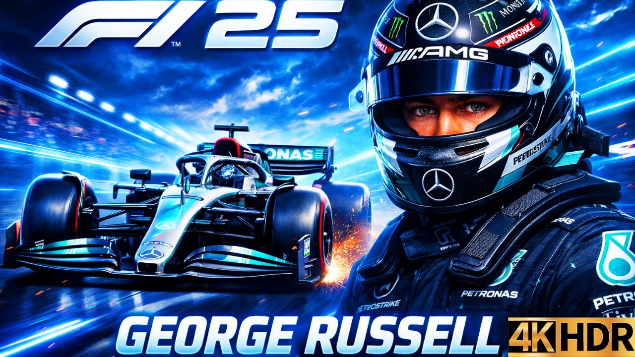 George Russell  Wins Australia! | F1 25 Ultra Realistic Games | 4K 60