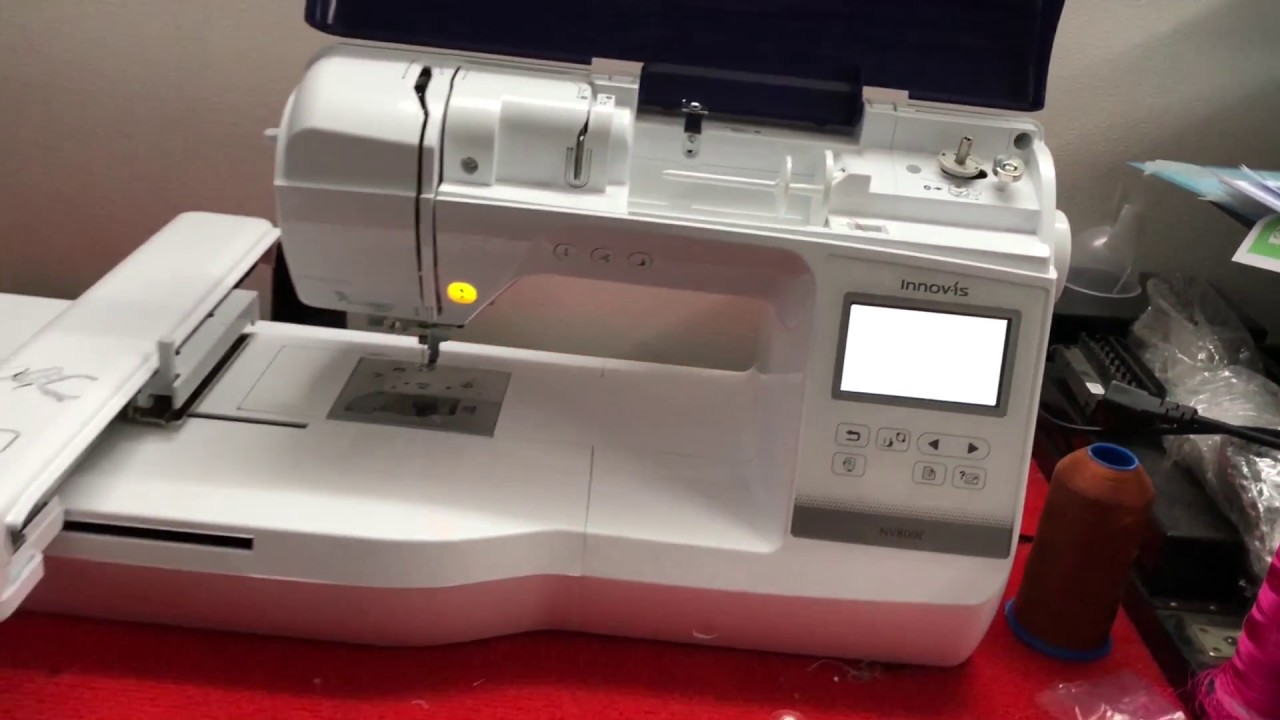 Update `Brother embroidery NV800E trainning