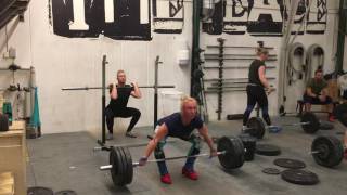 Eccentric Snatch Pulls: 90 x 5 reps by Julie Abildgaard