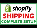 Shopify Shipping Settings | How To Setup Shipping Rates In Your Store