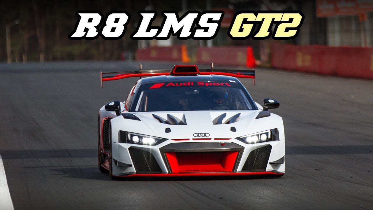 Audi R8 Lms Gt2 | Testing At Zolder 2021 - Youtube