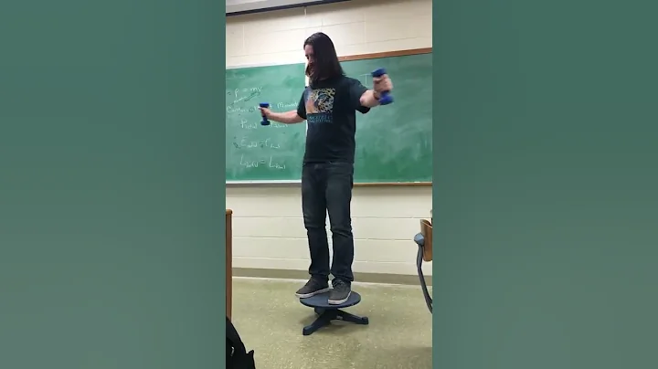 Angular Momentum Demo Arms IN vs OUT