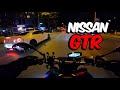 DÜNYA GÖZÜ İLE NİSSAN GTR GÖRDÜM / YARIŞTIK 🔥 MOTOVLOG MT - 09