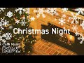 🎄 Christmas Night Jazz Music - Christmas Saxophone Jazz Music With Fireplace