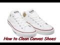 [HD] How To Clean Canvas Shoes (Converse/Vans/Toms) *Free