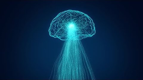 4K Neural Network Ai Technology Future data rotating brain | Motion Graphics