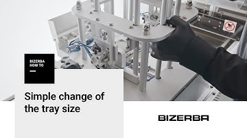 Bizerba How-To: change the tray size of TPC15